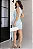 VESTIDO SUZY TUBINHO CURTO COM DETALHE FIVELA - AZUL CLARO - Imagem 5