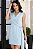 VESTIDO SUZY TUBINHO CURTO COM DETALHE FIVELA - AZUL CLARO - Imagem 3