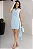 VESTIDO SUZY TUBINHO CURTO COM DETALHE FIVELA - AZUL CLARO - Imagem 4