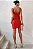 VESTIDO GEISA TUBINHO COM DETALHE METAL - VERMELHO - Imagem 2