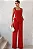 CONJUNTO RUTE CALÇA COM BLUSA ZÍPER - VERMELHO - Imagem 1