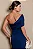 VESTIDO MIDI  DETALHE UM OMBRO SAMARA - AZUL MARINHO - Imagem 3