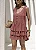 VESTIDO CURTO SAIA BABADO - ROSÉ - Imagem 3