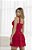 VESTIDO CURTO BARCELONA CHIFFON - VERMELHO - Imagem 2