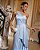 VESTIDO DE FESTA UM OMBRO CREPE VOGUE - AZUL SERENITY - Imagem 2
