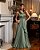 VESTIDO DE FESTA UM OMBRO CREPE VOGUE - VERDE OLIVA - Imagem 1