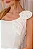 VESTIDO CELINY MIDI COM DETALHE FLOR - OFF WHITE - Imagem 2