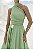VESTIDO DE FESTA LONGO GRÉCIA COM FIVELA - VERDE PISTACHE - Imagem 3