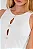 VESTIDO GILDA TUBINHO CURTO ABERTURA FRENTE - OFF WHITE - Imagem 2