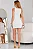 VESTIDO GILDA TUBINHO CURTO ABERTURA FRENTE - OFF WHITE - Imagem 6