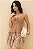 VESTIDO MELINA CURTO COM BABADO DETALHE METAL - CAMEL - Imagem 3