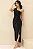 VESTIDO ARIADINE MIDI UM OMBRO COM FENDA - PRETO - Imagem 3