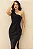VESTIDO ARIADINE MIDI UM OMBRO COM FENDA - PRETO - Imagem 2