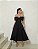 VESTIDO MIDI KAROL OMBRO A OMBRO LAÇO - PRETO - Imagem 1