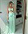 VESTIDO LONGO LUIZA CHIFFON - VERDE MENTA - Imagem 1