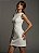 VESTIDO TUBINHO PÉROLAS HAUTE TOP SUMMER CHIC - OFF WHITE - Imagem 1