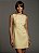 VESTIDO TUBINHO PÉROLAS HAUTE TOP SUMMER CHIC - AMARELO - Imagem 2