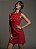 VESTIDO TUBINHO PÉROLAS HAUTE TOP SUMMER CHIC - VERMELHO - Imagem 2