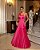 VESTIDO DE FESTA UM OMBRO CREPE VOGUE - PINK - Imagem 1