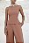 CONJUNTO BLUSA CORSET E CALÇA BALLON - CAMEL - Imagem 6