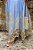 VESTIDO LONGUETE BARRA BORDADA - AZUL - Imagem 4