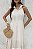 VESTIDO LONGUETE BARRA BORDADA - OFF WHITE - Imagem 4