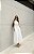 VESTIDO LONGUETE BOTÕES FRENTE ÚNICA COM GOLA - OFF WHITE - Imagem 6