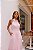 VESTIDO LONGUETE BOTÕES FRENTE ÚNICA COM GOLA - ROSA CLARO - Imagem 5