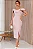 VESTIDO MIDI AURORA ALÇA BABADO - ROSA - Imagem 3