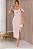 VESTIDO MIDI AURORA ALÇA BABADO - ROSA - Imagem 1