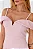 VESTIDO CLARITA MIDI OMBRO A OMBRO COM ALÇAS - ROSA - Imagem 2