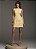 VESTIDO ALFAIATARIA PÉROLAS LOWER SUMMER CHIC - AMARELO - Imagem 1