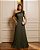 VESTIDO DE FESTA BOHEMIAN OMBRO FLOWERS - MARROM - Imagem 3
