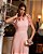 VESTIDO DE FESTA BOHEMIAN OMBRO FLOWERS - ROSÉ - Imagem 2