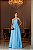 VESTIDO DE FESTA MAJESTIC T.Q.C. TAFETÁ - AZUL SERENITY - Imagem 3