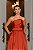 VESTIDO DE FESTA MAJESTIC T.Q.C. TAFETÁ - TERRACOTA - Imagem 2