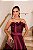 VESTIDO DE FESTA HOLAMBRA FLOWERS ZIBELINE - ROXO - Imagem 2