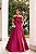 VESTIDO DE FESTA HOLAMBRA FLOWERS ZIBELINE - FÚCSIA - Imagem 1