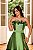 VESTIDO DE FESTA HOLAMBRA FLOWERS ZIBELINE - VERDE OLIVA - Imagem 3
