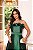 VESTIDO DE FESTA HOLAMBRA FLOWERS ZIBELINE - VERDE ESMERALDA - Imagem 2