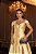 VESTIDO DE FESTA RAFAELA ZIBELINE OMBRO A OMBRO - AMARELO - Imagem 2