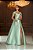 VESTIDO DE FESTA RAFAELA ZIBELINE OMBRO A OMBRO - VERDE MENTA - Imagem 4