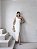 VESTIDO ARIADINE MIDI UM OMBRO COM FENDA - OFF WHITE - Imagem 1
