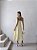 VESTIDO DAMARES ALÇAS FINAS PREGAS BUSTO - AMARELO - Imagem 2