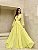 VESTIDO LONGO FLORIANÓPOLIS CHIFFON - AMARELO - Imagem 1