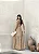 VESTIDO LONGO LAISE SAIA RECORTES - DOCE DE LEITE - Imagem 5