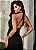 VESTIDO FRENTE ÚNICA NICOLE AVIAMENTO - PRETO - Imagem 3
