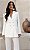 BLAZER ALFAIATARIA BOTÕES DOURADOS TALITA - BRANCO - Imagem 4