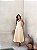 VESTIDO MIDI ANDREÁ 100% LINHO - CAMOMILA - Imagem 1
