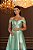 VESTIDO DE FESTA OKLAHOMA ZIBELINE OMBRO A OMBRO - VERDE MENTA - Imagem 3